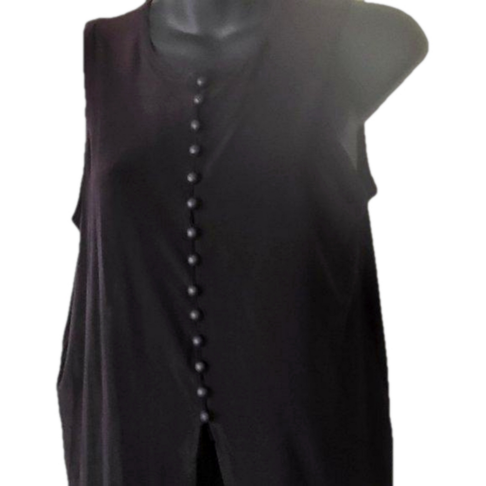 2 piece Sleeveless Tunic Top and Pants, Top-sz Medium, Pants-sz Large